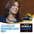Gracefulvara Kamala Harris President Campaign 2024 Yard SignOutdoor