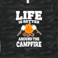 thumbnail image 4 of Inktastic Life is Better Around The Campfire Women's T-Shirt, 4 of 5