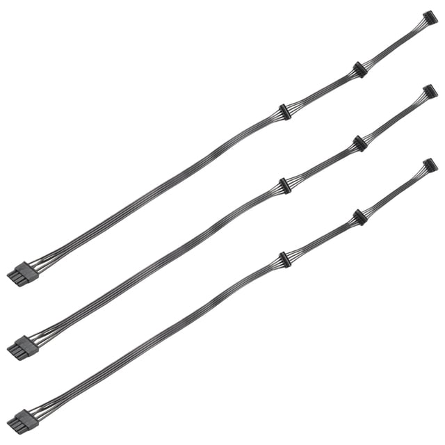 3X 5Pin 1 A 3 Periférico 4 Pin Molex IDE 5P PSU Cable de Fuente de Alimentación para Cooler Master V550 V650 V700 V750