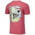 thumbnail image 3 of Unisex Cardinal Arkansas Razorbacks Hyper Local Whitaker Point T-Shirt, 3 of 3