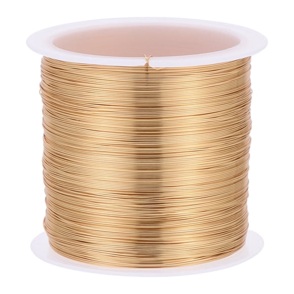 AMERTEER 20 gauge wire 1 Roll Jewelry Beading Wire DIY Craft Making Copper Wire Bracelet Beading String