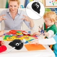 thumbnail image 1 of OUNONA 3 Sets Percussion Instrument Temple Block Resin Black Decompression Relaxation Time, 1 of 8