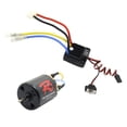 thumbnail image 4 of Kit de motor con escobillas 540, piezas de repuesto fáciles de instalar, piezas profesionales para coches y camiones RC con ESC de 60 a para D90 35T, 4 of 8