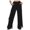 Black, variant on Honeeladyy Women's High Waisted Cargo Jeans Straight Wide Leg Stretch Baggy Jeans Y2K Casual Loose Denim Cargo Pants Trousers Birthday Gifts for Girlfriend Khaki M