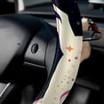 thumbnail image 5 of Starry Unicorn 14.5 Inch Printing PVC Leather Car Wheel Covers Steering Wheel Cover Auto Accessories, 5 of 6