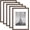 Brown, variant on 20x30 Picture Frame Set of 5, Display Pictures 16x24 with Mat or 20x30 Without, Wall Gallery Photo Frames, Black