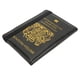 thumbnail image 4 of Porta Pasaporte, Funda Para Pasaporte Antirrobo Antimagnética Negra Con Cinturón Elástico Para Tarjeta De Crédito, 4 of 7