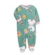 thumbnail image 4 of Footed Warm Baby Rompers 2023 Spring Fall Micro Polar Fleece Hot Baby Pajamas jumpsuits Infant baby boy girl sleepwear 0/3-12M, 4 of 5