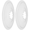 thumbnail image 1 of Raindrops 2Pcs Circular Transparent ABS Plastic Bike Flywheel Guard for Mountain Bikers Protection, 1 of 7