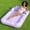 Purple, variant on SLOOSH Inflatable Tanning Pool Lounger Float, 70" x 46" Large Suntan Sun Tan Tub for Adults & Kids, Tanning Chair, Bed Blow up, Raft Lounge Floatie Pink Marble