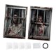 thumbnail image 2 of 2 piezas de decoración de Halloween para ventanas de miedo, para interiores y exteriores, para pared y puerta. con gancho, 2 of 9