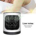 thumbnail image 2 of Wobythan USB Multi Functional Anion Fan Air Purifier with Night Light, Black, 2 of 8