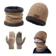 thumbnail image 1 of Gorro,bufanda Y Guantes De Punto 3 En 1 Para Adultos Y Niños, 1 of 8