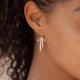 thumbnail image 3 of Aretes JOBICY de Plata Esterlina 925 con Lazo Delicado para Mujer, 3 of 6
