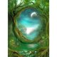thumbnail image 1 of Diamond Painting (DB7019) 5D DIY Sueño y luna Cuadrado 40x50cm Hugtrwg Para estrenar, 1 of 1