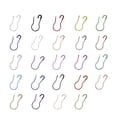 thumbnail image 1 of Bangcool 100PCS Gourd Pin Creative Iron Fashion Calabash Pin Safety Pin for Clothing, 1 of 10