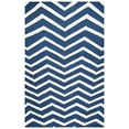 thumbnail image 3 of Safavieh Cambridge 6' X 9' Hand Tufted Wool Rug in Navy and Ivory, 3 of 5