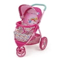 thumbnail image 1 of Cochecito para correr con forma de muñeca Baby Alive, rosa y arcoíris, 60 cm, más de 3 años, 1 of 7