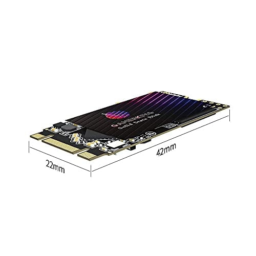 Gamerking SSD M.2 2242 240GB NGFF Drive interno de estado sólido Disco duro de alto rendimiento para laptop de escritorio SATA III 6GB/S M2 SSD 240GB 250GB 256GB (240GB, M.2 2242)