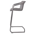 thumbnail image 6 of Indy Faux Leather Arm Bar Stool (Set of 2), Multiple Colors, 6 of 7