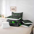 thumbnail image 5 of YST Skull Comforter Set Bed in a Bag, Halloween Horror Theme, Full Size, 7 Count, 5 of 5