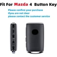 thumbnail image 2 of Funda Llave, Funda de Silicona Llave con 4 Botones, Accesorios, Cubre Llaves de Llave Auto, Compatible con 3, 6, cx30, mx30, cx9, X9, cx5, X5, cx8, mx5, ss30, 2 of 6