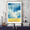 thumbnail image 3 of IDEA4WALL Framed Canvas Wall Art for Living Room, Bedroom Whale Canvas Prints for Modern Home Decoration Ready to Hang, 3 of 4