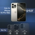 thumbnail image 2 of JETech Magnetic Case for iPhone 16 Pro Max 6.9-Inch Compatible with MagSafe, Translucent Matte Back Slim Shockproof Phone Cover (Natural Titanium), 2 of 6