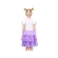 thumbnail image 4 of Girls Dress Ice Cream Purple Layered Tulle Cake Sundress Casual 7 Years, 4 of 6
