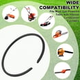 thumbnail image 5 of Uxcell 4-Pack Engine Piston Rings Kit, 34mm x 1.2mm Thick Ductile Iron Piston Ring Set Standard Replacement for Small Engines/Motors/Machinery [Black], 5 of 6
