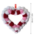 thumbnail image 4 of WMQPNNS New Trending Valentine's Day Flower Wreath Indoor Heart Shaped Home Decoration for Proposal & Kids' Room A Todays Deals Clearance Sale, 4 of 7