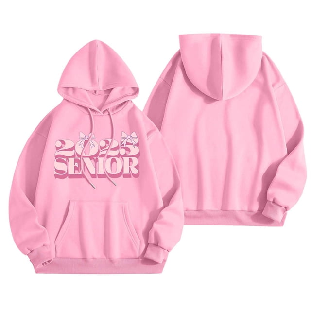 Mode Décontractée pour Femmes à Manches Longues 2025 Sweat à Capuche Imprimé Chiffres Tunique Française Grande Taille Robe Décontractée Haut Décontracté Sweat à Capuche à Fermeture à Glissière pour Femmes Hiver