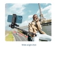 thumbnail image 2 of L16D Extendable 1.55M Selfie Stick Tripod with Dual 3-Color Beauty Fill Lights (3000K-6500K), 10M Bluetooth 5.2 Remote, Anti-Slip Silicone, 360° Rotation, Portable 33cm Storage, Aluminum Alloy & ABS, 2 of 7