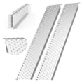 thumbnail image 5 of Tanfengu 63in 880 lbs Aluminum Loading Ramp, 2 Pack Anti-Slip Wheelchair Ramp, Portable Car Ramp for Steps Doorways Truck, Silver, 5 of 9
