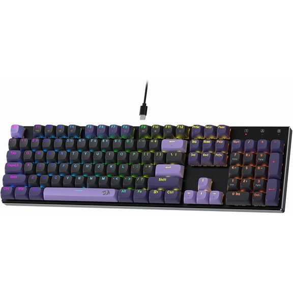 Redragon K556 104-Key Wired RGB Hall-Effect Rapid Trigger Gaming Keyboard