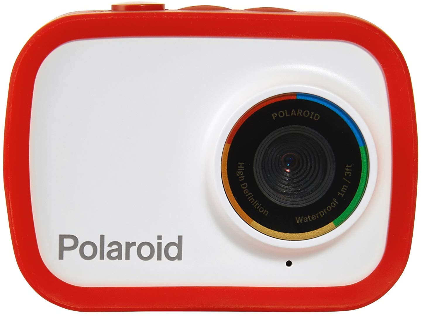 Polaroid Sport Action Camera 720p 12.1mp, Waterproof, Built in Rechargeable Battery, Mounting Accessories