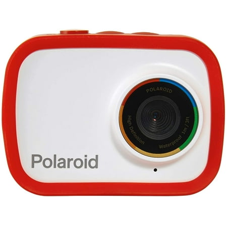 Polaroid Sport Action Camera 720p 12.1mp, Waterproof, Rechargeable Battery, Mounting Accessories