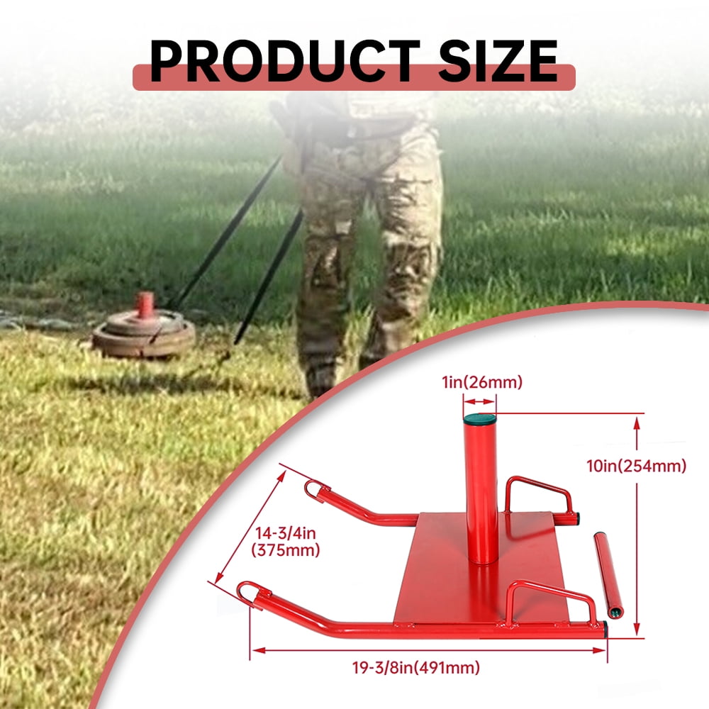 KOJEM Fitness Sled Training Sled Padded Harness Trading Power Running Speed Sled Weighted Drag Sport Power Sled for Athletic Exercise and Speed Improvement
