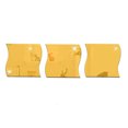 thumbnail image 1 of Pegatinas decorativas con ondas en acrílico en forma de L en dorado para dormitorio y habitación de bebé, 1 of 2