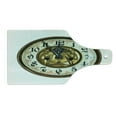 thumbnail image 2 of Clock Cutting Board, Antique Theme a Vintage Style Face on It Modern Design Pattern Print, Decorative Tempered Glass Cutting and Serving Board, Wine Bottle Shape, Multicolor, by Ambesonne, 2 of 5