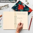thumbnail image 4 of FORMRS 1-Subject Spiral Notebook 8" x 5" College Ruled 60 Refillable Sheet A5 Hard Cover, 2 Pack, Christmas Berries, 4 of 7