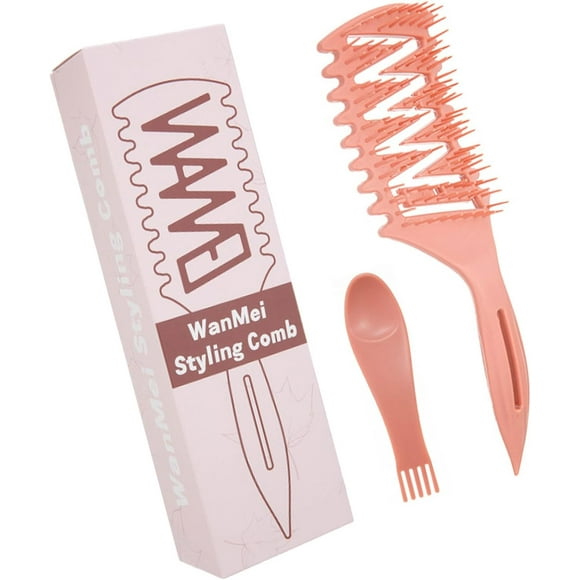 Volumizing Hair Comb for Natural Curls Curls Defining Comb Easy Grip and Long Lasting Hairdressing for Men and Women