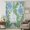 White, Blue, Green, variant on Botanical Blue Green Sheer Curtains 108" Extra Long for Living Room, Boho Watercolor Floral Leaf Plant Light Filtering Privacy Drapes, Semi Sheer Window Treatment for Floor to Ceiling Window