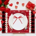 thumbnail image 3 of Decoraciones para San Valentín, adornos para San Valentín, regalos para San Valentín, manteles individuales con temática de San Valentín, manteles individuales para decoración de fiestas, manteles ind, 3 of 5