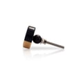 thumbnail image 4 of Mascot Hardware CK104 1.47 in. Pie Cabinet Knob, Black & Brown - Pack of 5, 4 of 5