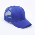 thumbnail image 2 of Women Adjustable Baseball Cap Outdoor Summer Hats Mesh Net Trucker Hat, 2 of 3