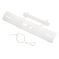 thumbnail image 1 of Unique Bargains Adjustable Air Conditioner Deflector Telescopic Windshield Baffle White, 1 of 5