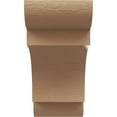 thumbnail image 2 of 6"W x 12"D x 12"H Classic New Brighton Rough Cedar Woodgrain TimberThane Corbel, Primed Tan, 2 of 6