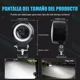 thumbnail image 5 of Faros Redondos Auxiliares Ojos De Ángel Alta/baja Moto 2pcs, 5 of 7