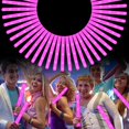 thumbnail image 1 of Barras luminosas de espuma a granel, 30 unidades de barras de espuma con luz rosa, 3 modos de parpad, 1 of 7